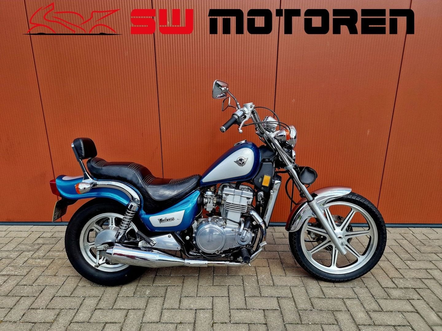 KAWASAKI EN 500 A VULCAN, HELE NETTE MOTOR, VULCAN 500 EN, Motoren, Motoren | Kawasaki, Bedrijf, Chopper, meer dan 35 kW, 2 cilinders