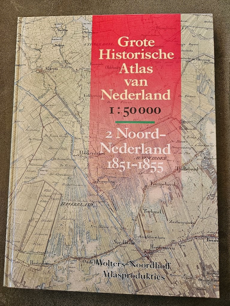 3 Atlassen Friesland/Noord Nederland, Wolters Noordhoff, Boeken, Ophalen of Verzenden, 1800 tot 2000, Nederland, Landkaart