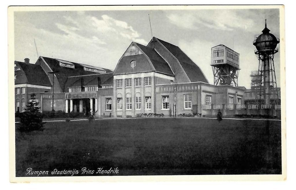 Rumpen Brunssum - Staatsmijn Prins Hendrik, Verzamelen, Verzenden, 1920 tot 1940, Ongelopen, Limburg