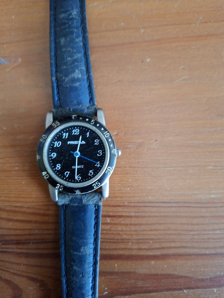 prisma horloge, Overige merken, Polshorloge, Ophalen of Verzenden, Leer