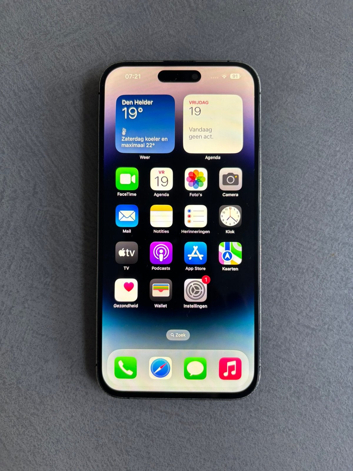 Iphone 14 Pro Max 128 Gb nette staat, Telecommunicatie, Mobiele telefoons | Apple iPhone, 128 GB, Zwart, Ophalen of Verzenden