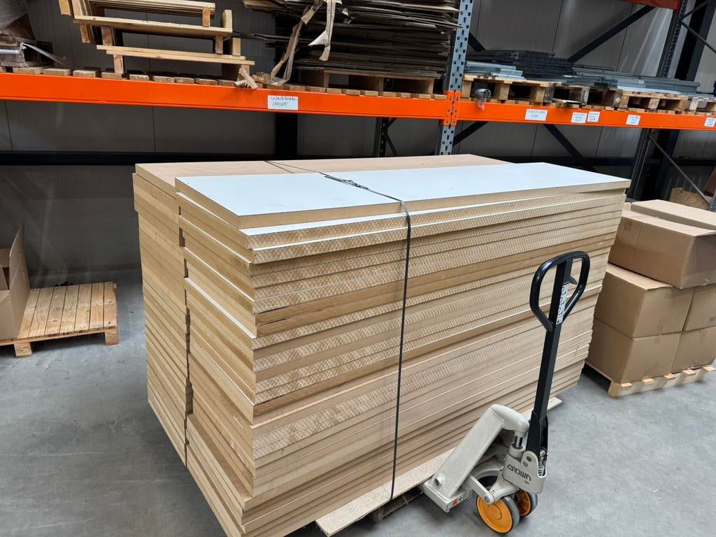 MDF 38 mm. Platen 195x51 cm, Ophalen, Minder dan 25 mm, Zo goed als nieuw, Plank
