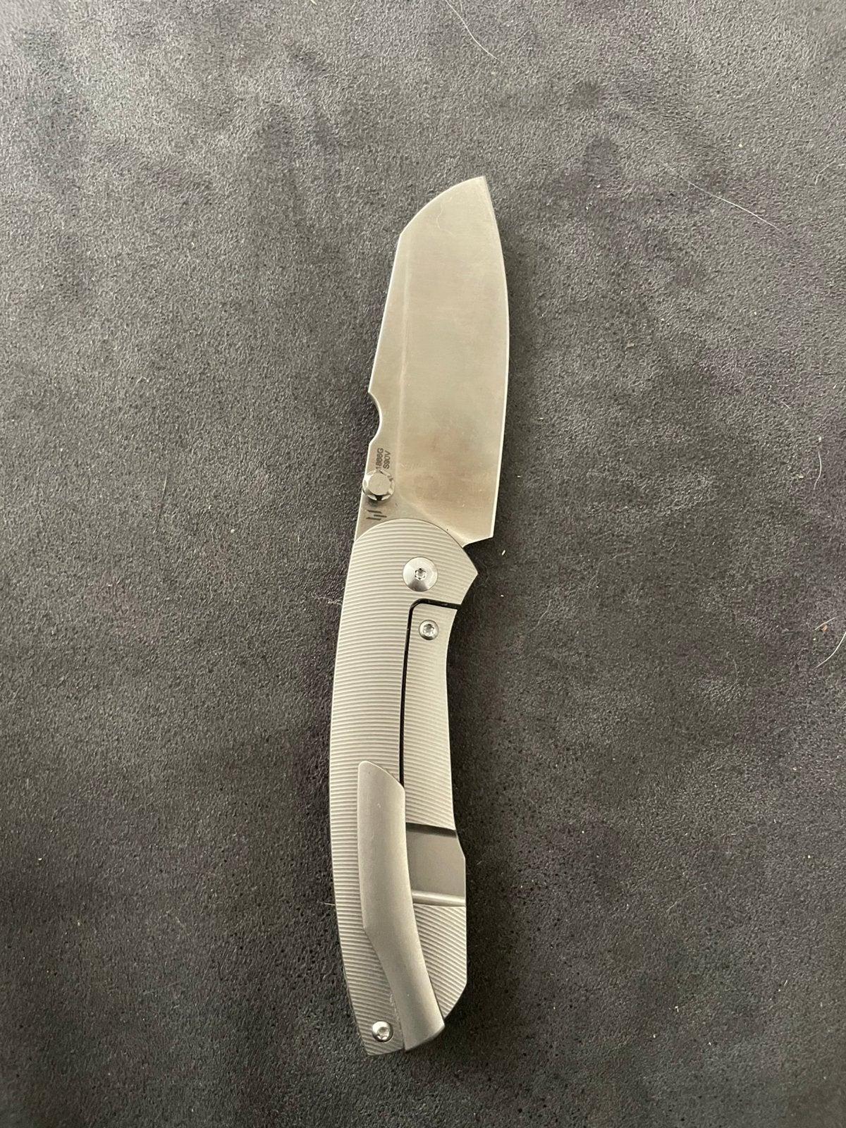 Artisan cutlery titanium s90v, Ophalen of Verzenden, Zo goed als nieuw