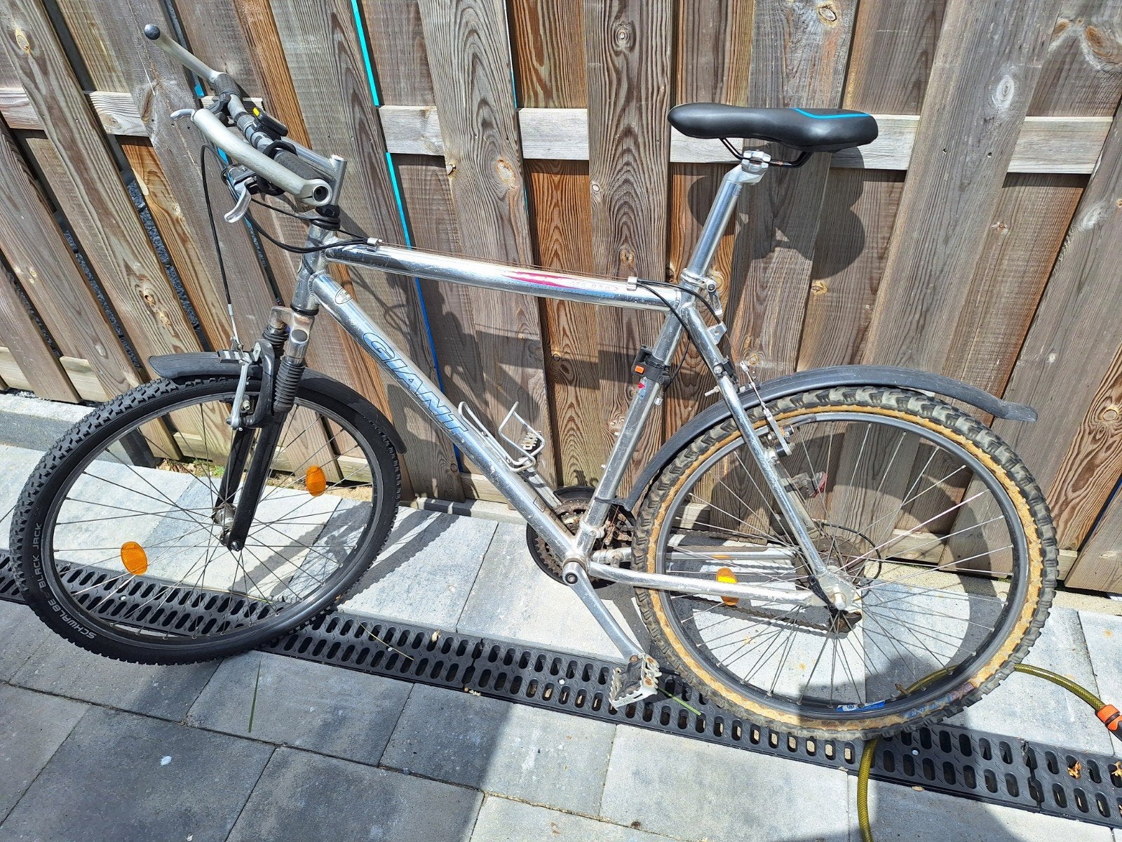 giant mountainbike, Fietsen en Brommers, Ophalen, Gebruikt, 57 cm of meer, Velgrem