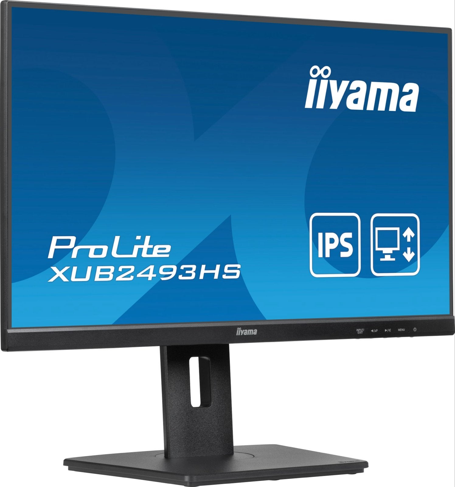 iiyama ProLite XUB2493HS-B6 | 24” IPS Full HD 100Hz Verstelb, IPS, Info@novadisplays.nl, In hoogte verstelbaar, Nieuw