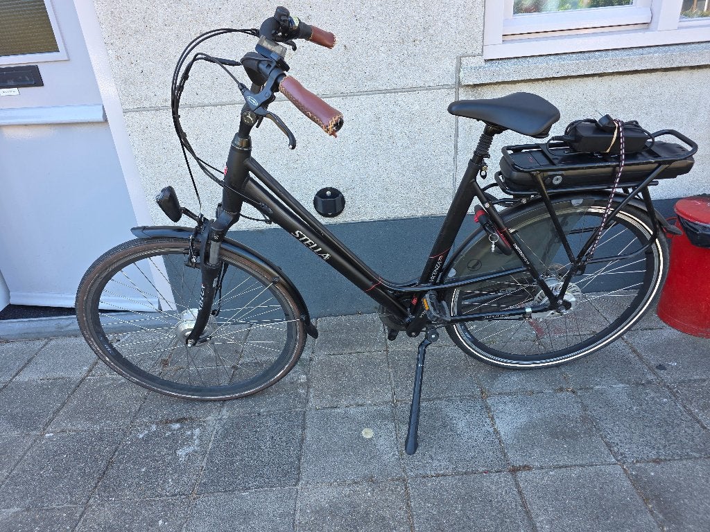 Stella ebike vicenza nero limited edition met nieuwe accu, Gebruikt, 51 tot 55 cm, 50 km per accu of meer, Ophalen