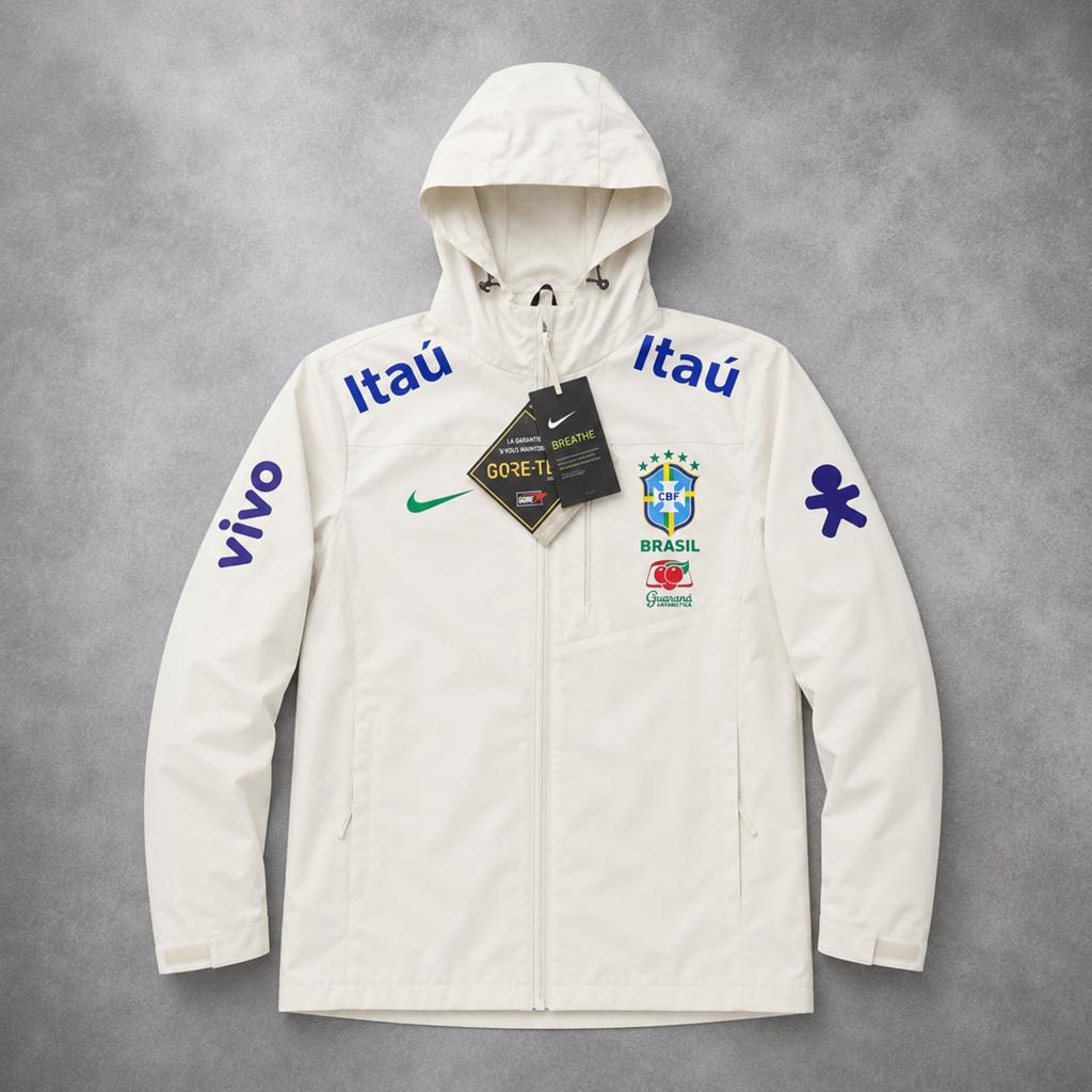 Brazilië Jas Wit, Kleding | Heren, Jassen | Zomer, Ophalen of Verzenden, Nieuw, Wit