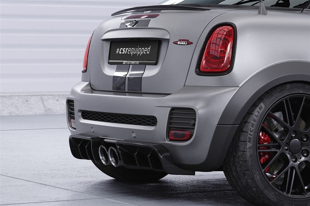 CSR Automotive Rear Diffuser Voor Mini R58 / R59 JCW HA417, Verzenden, Automotive Parts, A.parts@hotmail.nl, Trasmolenlaan 12 3447 GZ Woerden