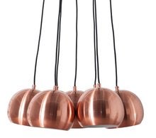Zuiver Hanglamp Koper - Stijlvolle Verlichting, Ophalen of Verzenden, Zo goed als nieuw, Metaal, 75 cm of meer