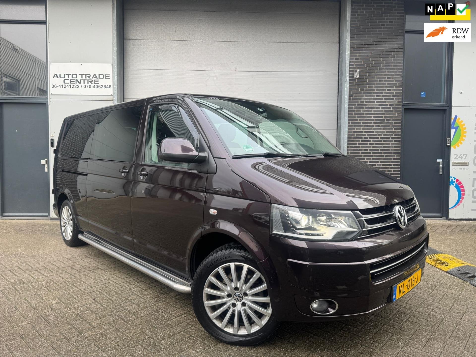 Volkswagen Transporter 2.0 TDI BM L2H1 DC [ Dubbel Cabine |, Auto's, Euro 5, Gebruikt, 4 cilinders, 1905 kg