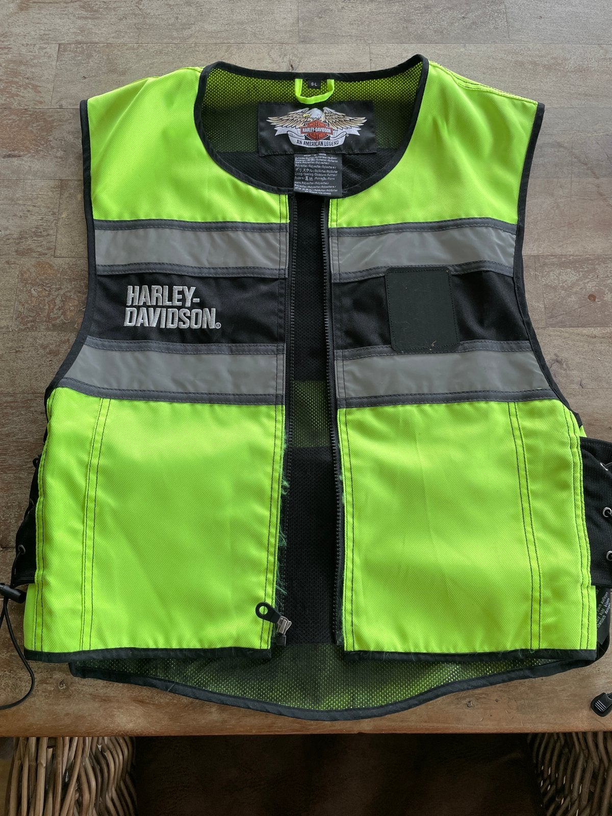 Harley-Davidson reflecterend hesje S-L, z.g.a.n., Ophalen of Verzenden, Tweedehands, Heren, Overige typen