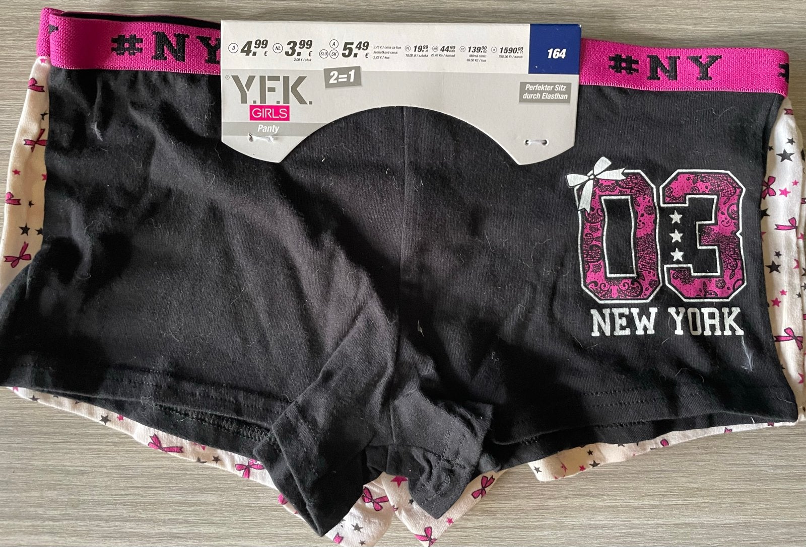 NIEUW Meisjes ondergoed set - Boxershorts en slips, Ophalen of Verzenden, Nieuw, Meisje, Nacht- of Onderkleding