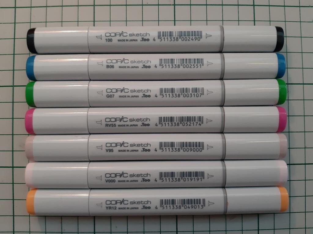 Copic sketch markers stiften, Hobby en Vrije tijd, Tekenen, Ophalen of Verzenden, Zo goed als nieuw, Potlood of Stift