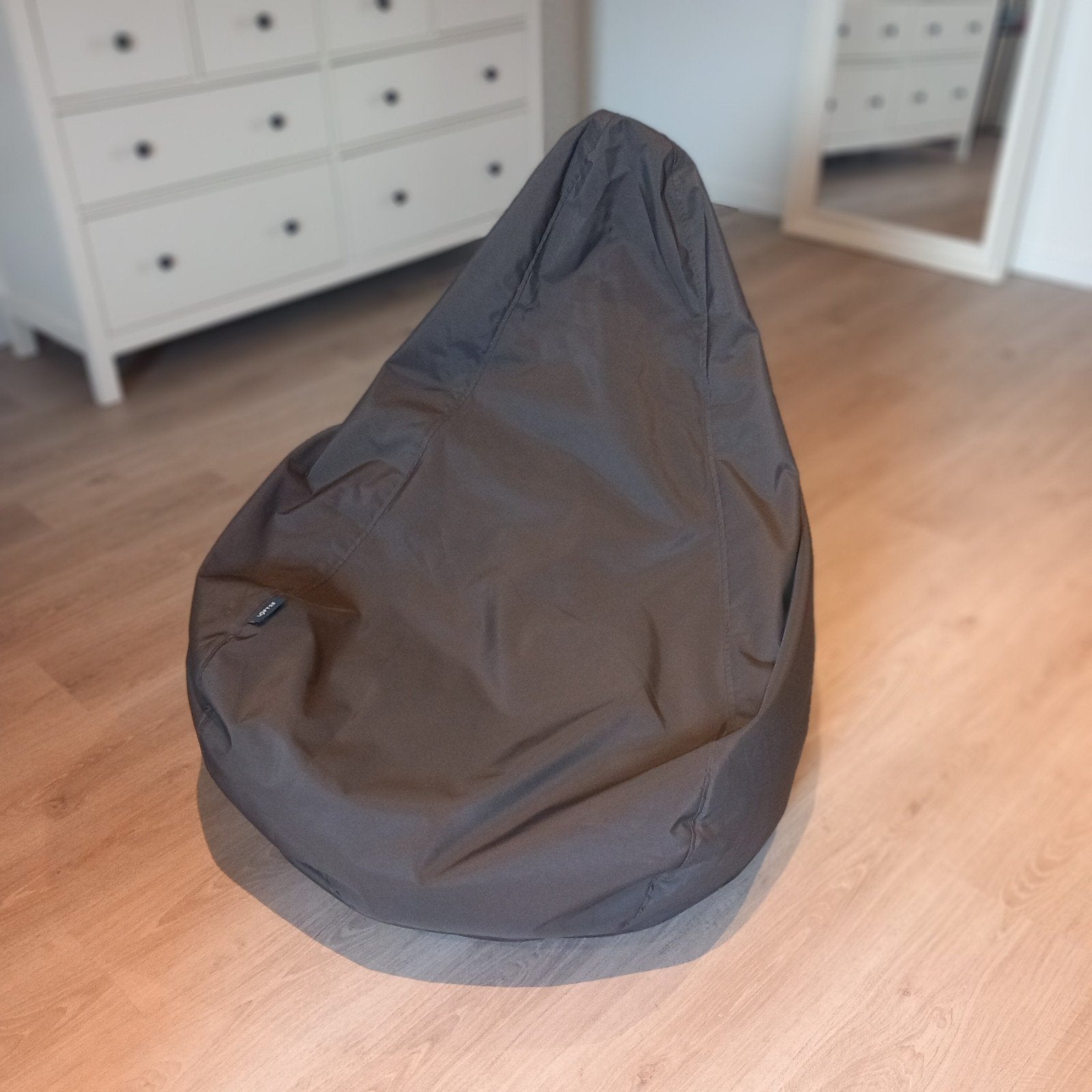 Gaming zitzak, Huis en Inrichting, Ophalen, Zo goed als nieuw, Grijs