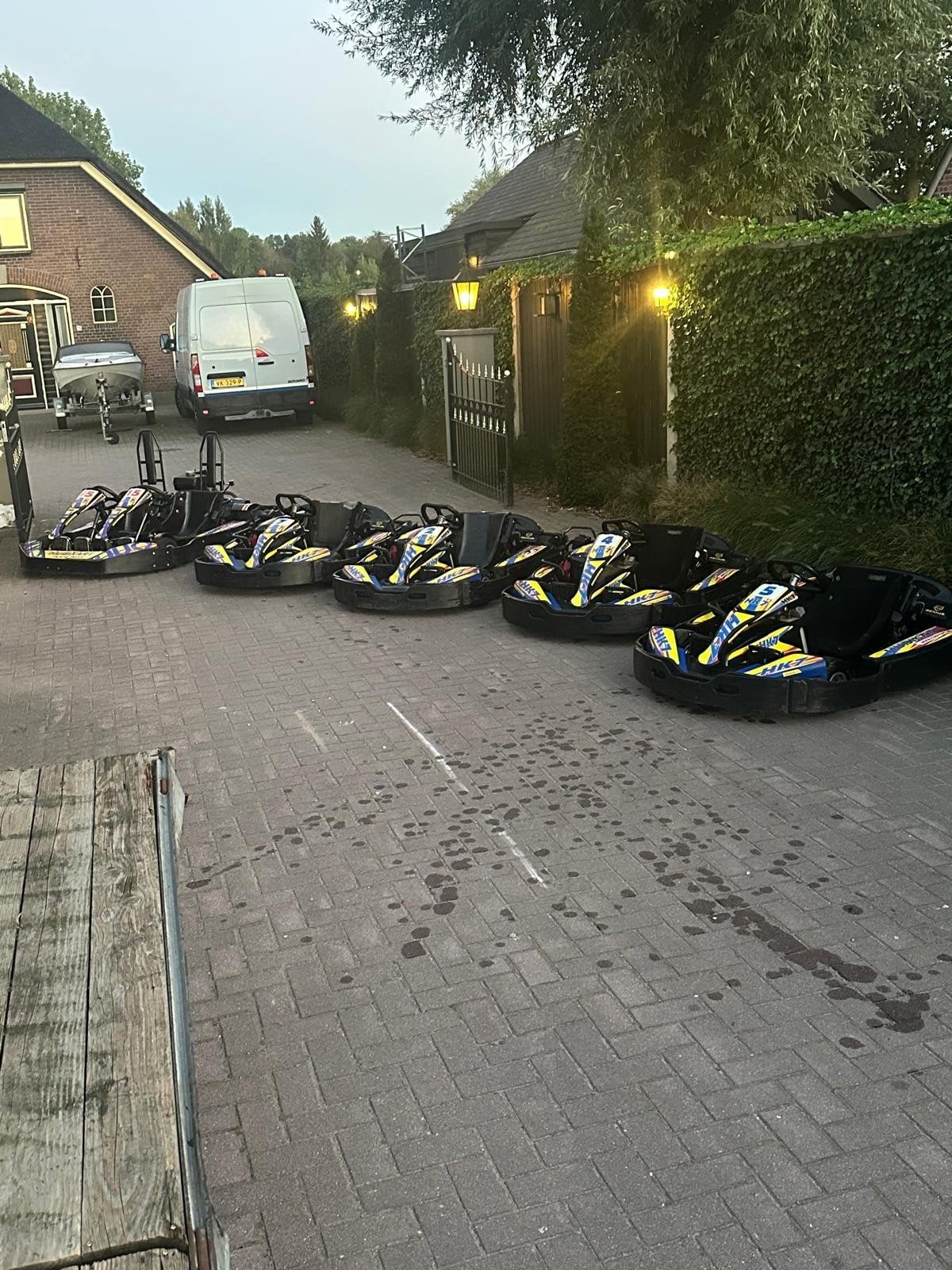 7 stuks Hubi-Kart Karts in goede staat, Ophalen of Verzenden, Gebruikt, Kart