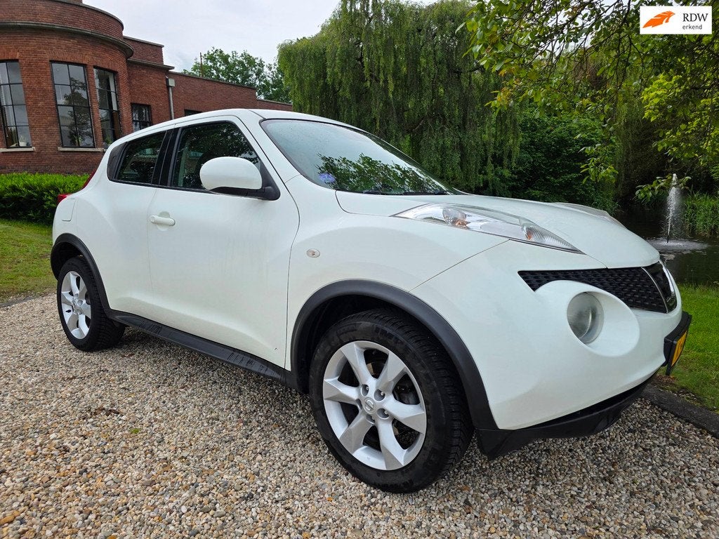Nissan Juke 1.6 Business Edition AUTOMAAT, Auto's, Euro 5, 4 cilinders, Wit, SUV of Terreinwagen