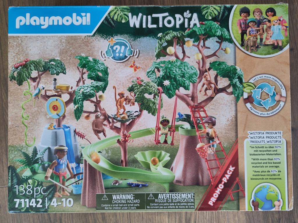 Playmobil Wiltopia Jungle Speeltuin 71142, Ophalen of Verzenden, Zo goed als nieuw, Jongen of Meisje