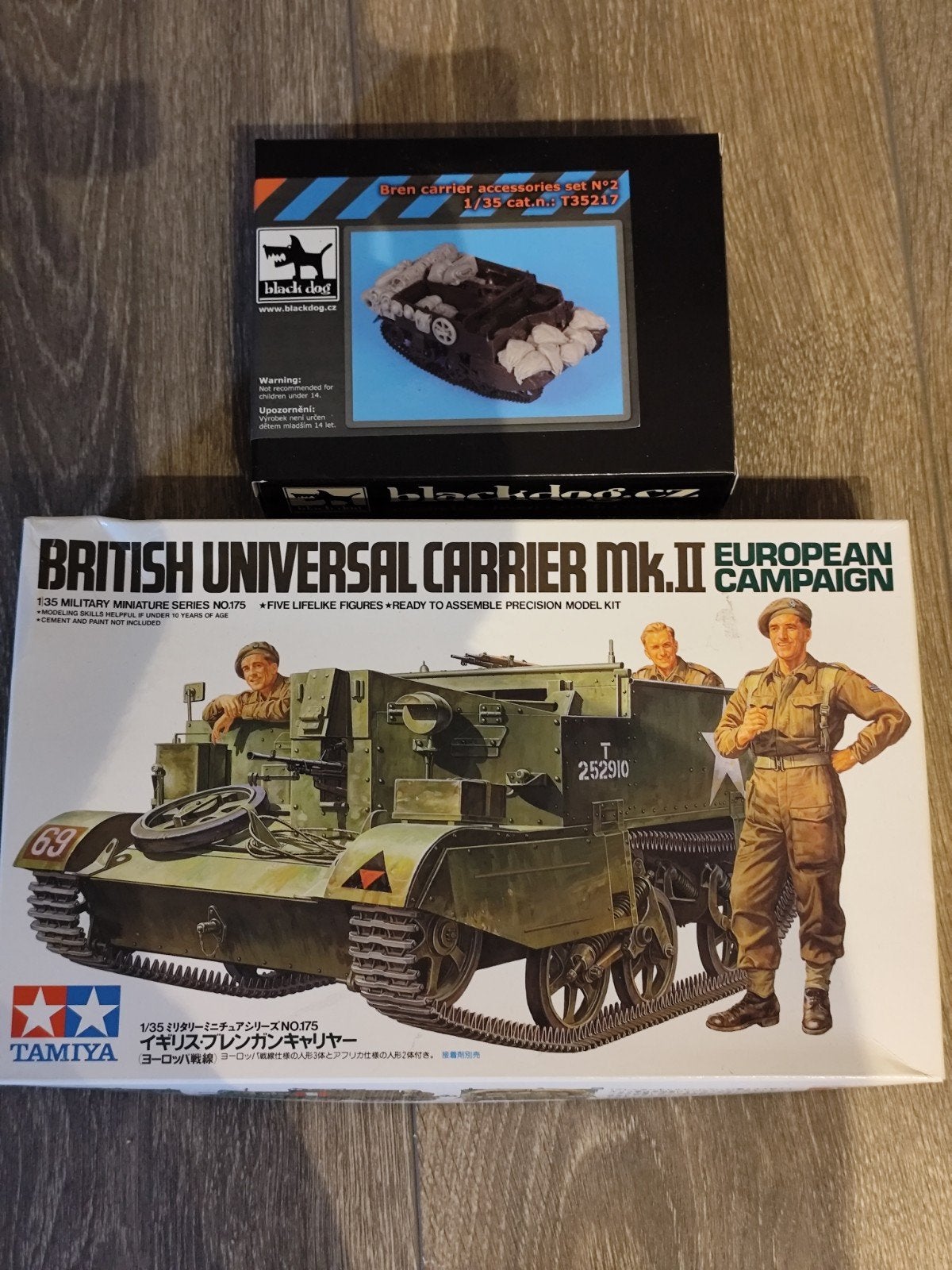 lot  Tamiya en Black dog, Ophalen of Verzenden, Nieuw, 1:35 tot 1:50