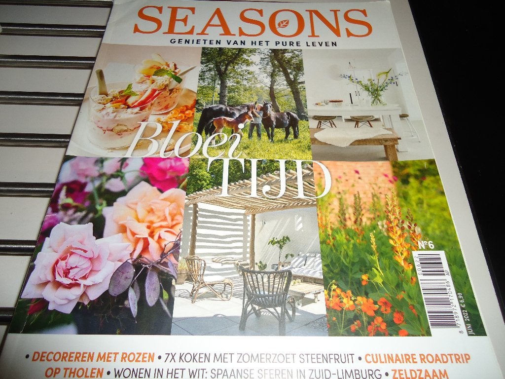 tijdschrift ,, seasons,, van 6  2022, Ophalen of Verzenden, Gelezen, Wetenschap en Natuur