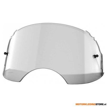 Oakley Losse lens Airbrake MX - Dual Clear, Helder, Motoren, Kleding | Motorkleding, Ophalen of Verzenden, Nieuw met kaartje
