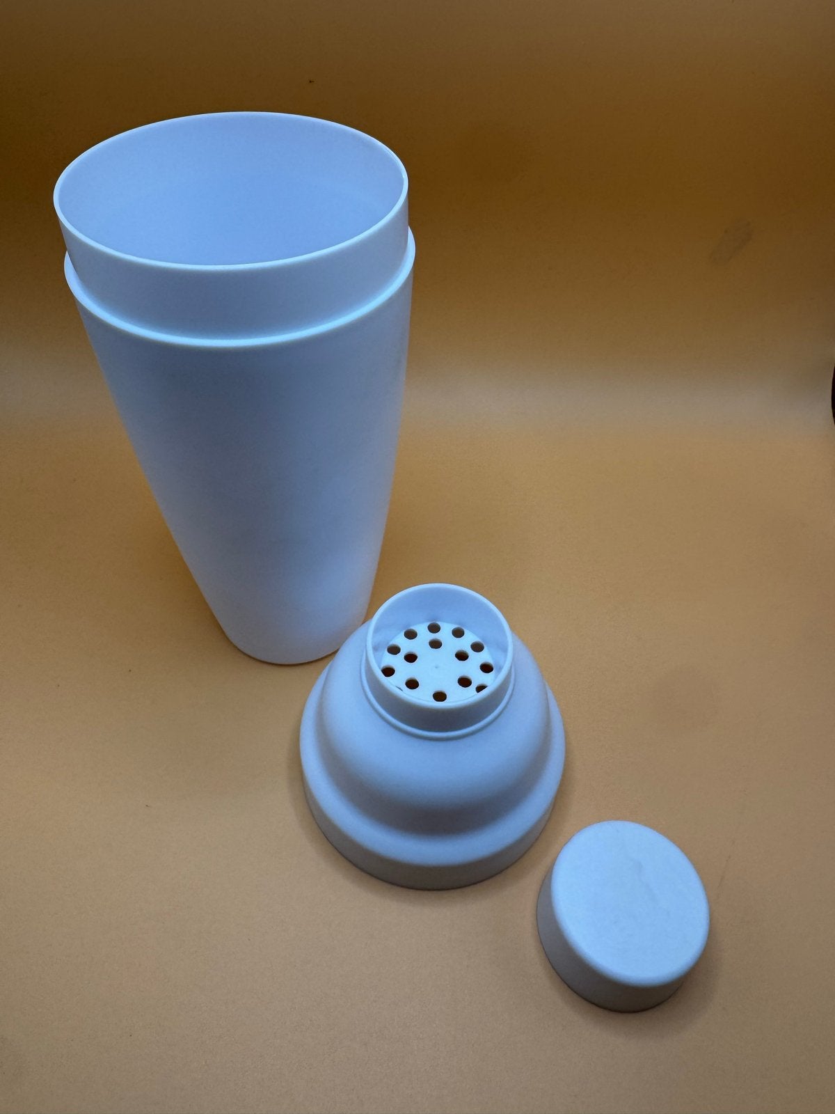 Cocktail Shaker - Kunststof - Wit - Nieuw!, Overige typen, Verzenden, Kunststof, Nieuw