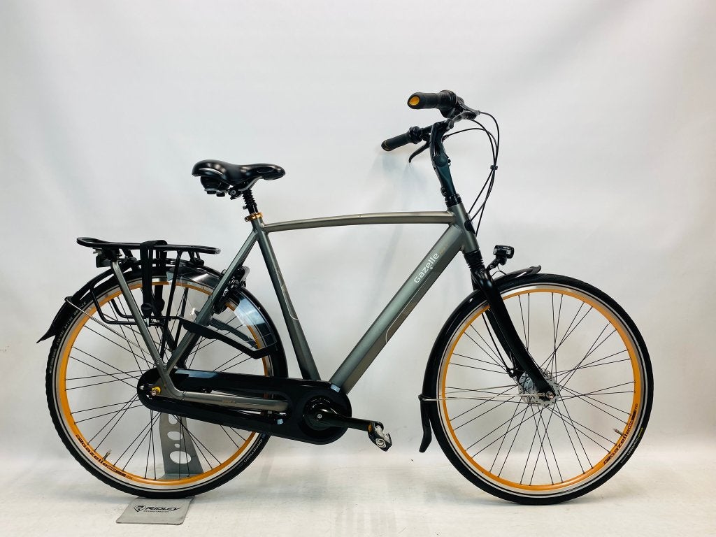 GAZELLE OrangeC7+ herenfiets XL-61cm, Versnellingen, Ophalen of Verzenden, Zo goed als nieuw, 61 tot 65 cm