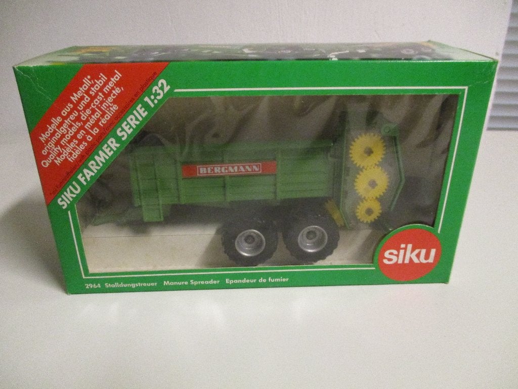 Siku Bergmann mestverspreider, Ophalen of Verzenden, Zo goed als nieuw, Tractor of Landbouw, SIKU