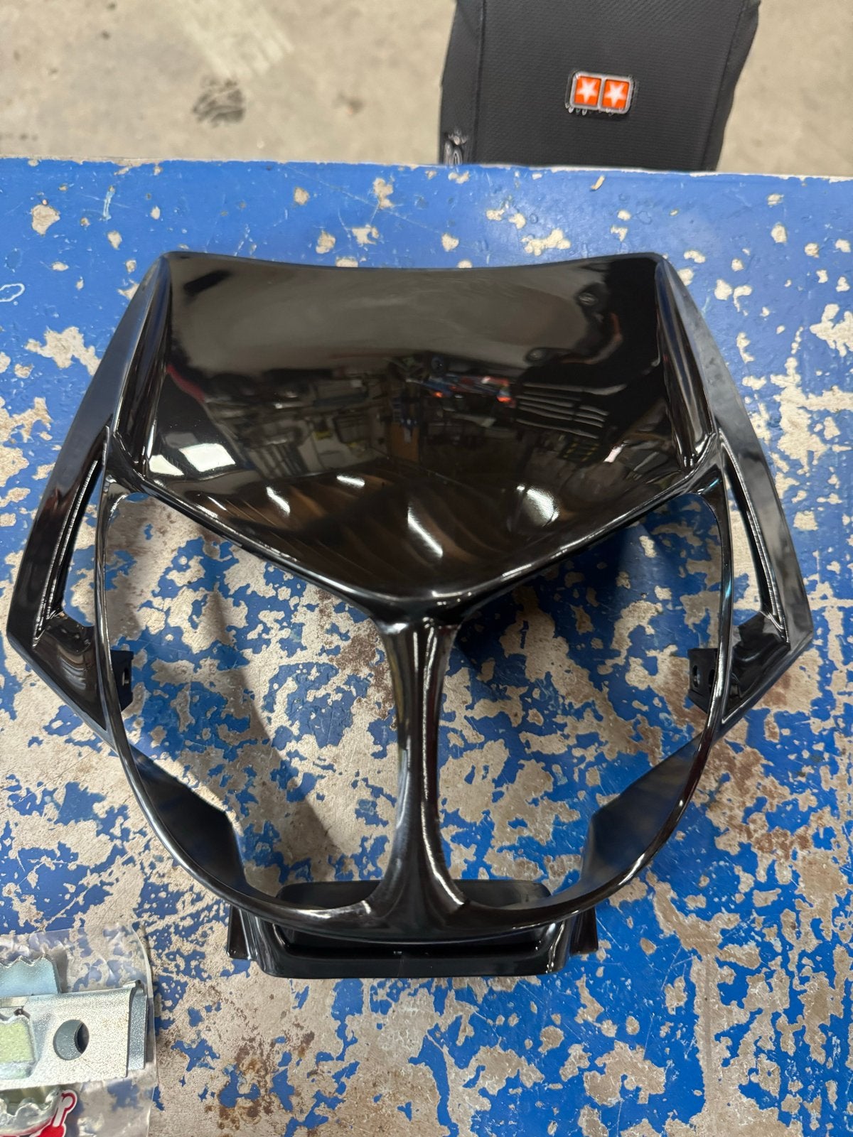 Koplamp spoiler zwart Mokix Derbi Senda (NIEUW), Ophalen of Verzenden, Nieuw, Kap