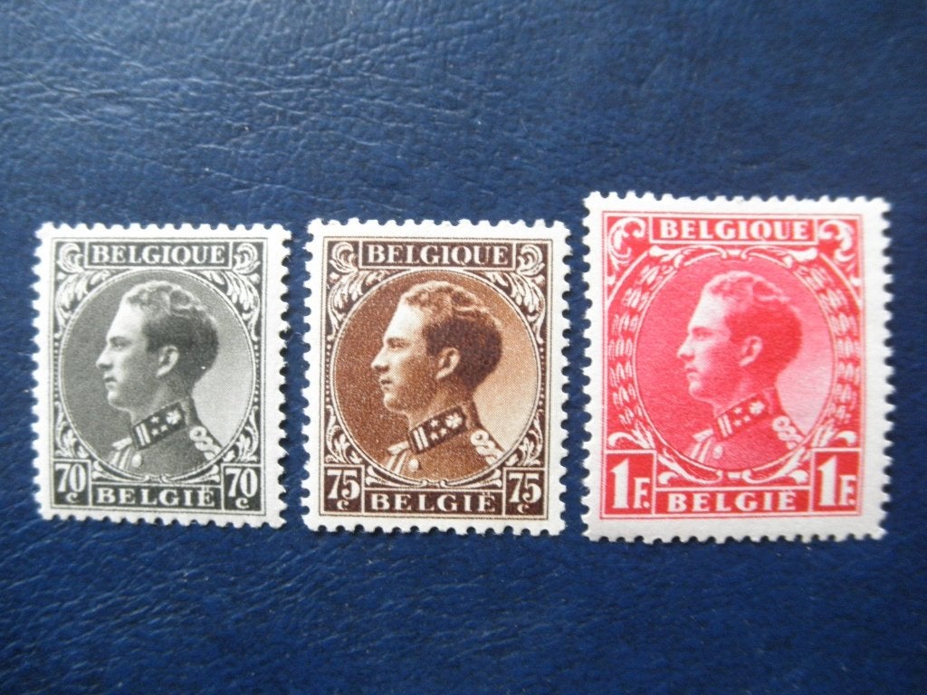 Postzegels België 1934 koning Leopold - cw. 13,00 (*)., Postzegels en Munten, Postzegels | Europa | België, Ophalen of Verzenden