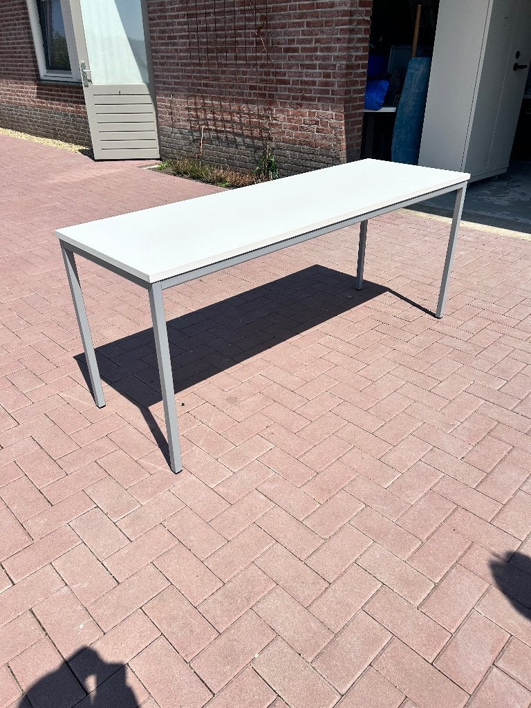 3 partijen vergader-, kantine en overlegtafels, Gebruikt, 50 tot 100 cm, Vijf personen of meer, 150 tot 200 cm