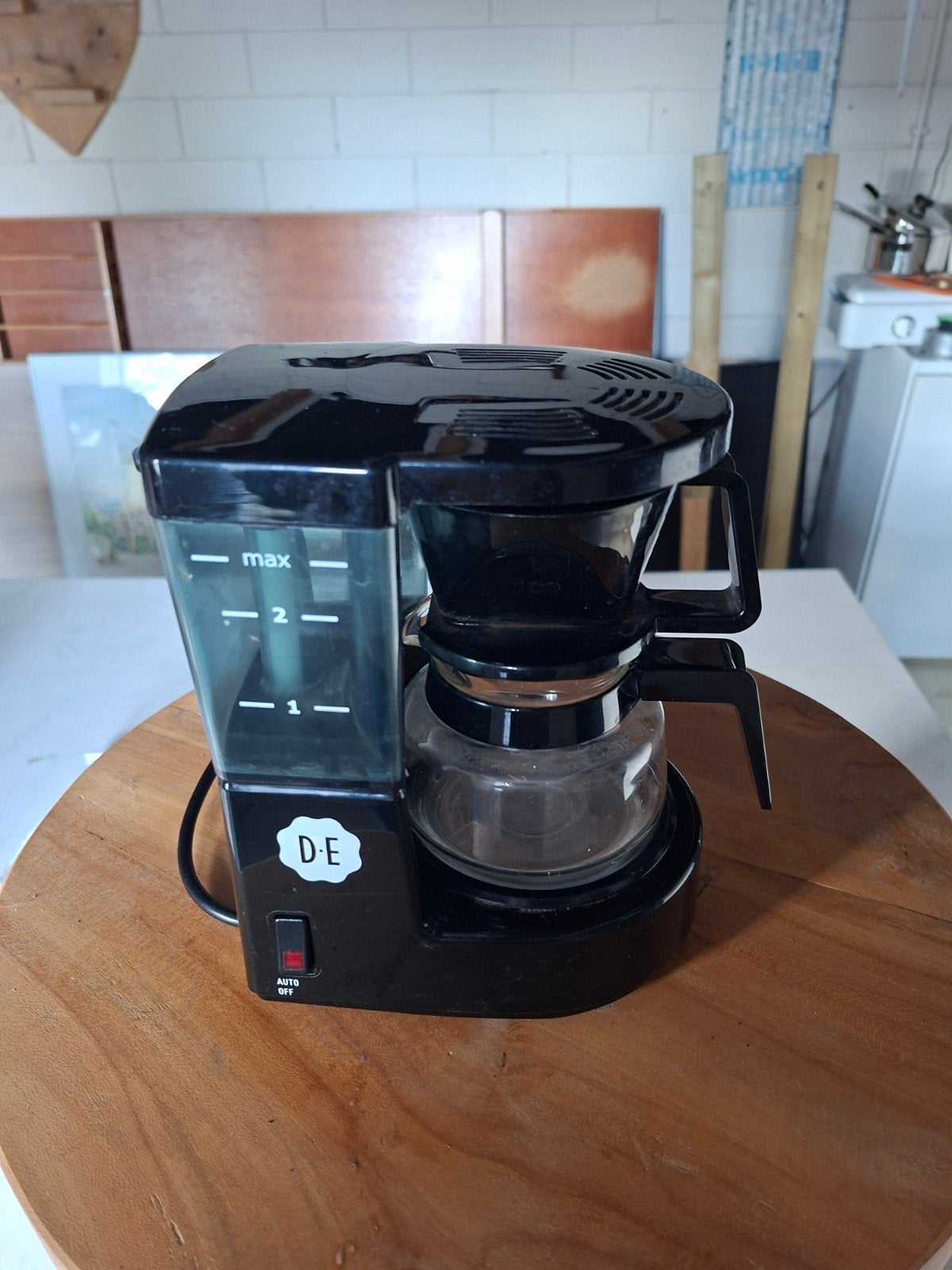 Douwe Egberts koffiezetapparaat - Compact en functioneel, Gebruikt, Koffiemachine, Gemalen koffie, Ophalen of Verzenden