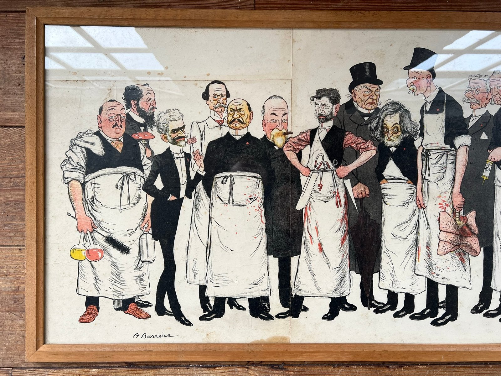 Adrien Barrere Medische Faculteit, Ophalen