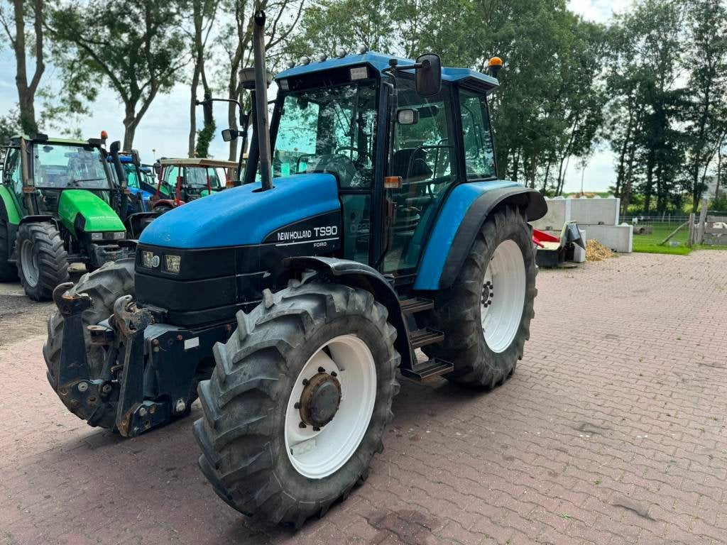 New Holland TS 90 (bj 1998), Zakelijke goederen, Agrarisch | Tractoren, Gebruikt, New Holland, Meer dan 10000