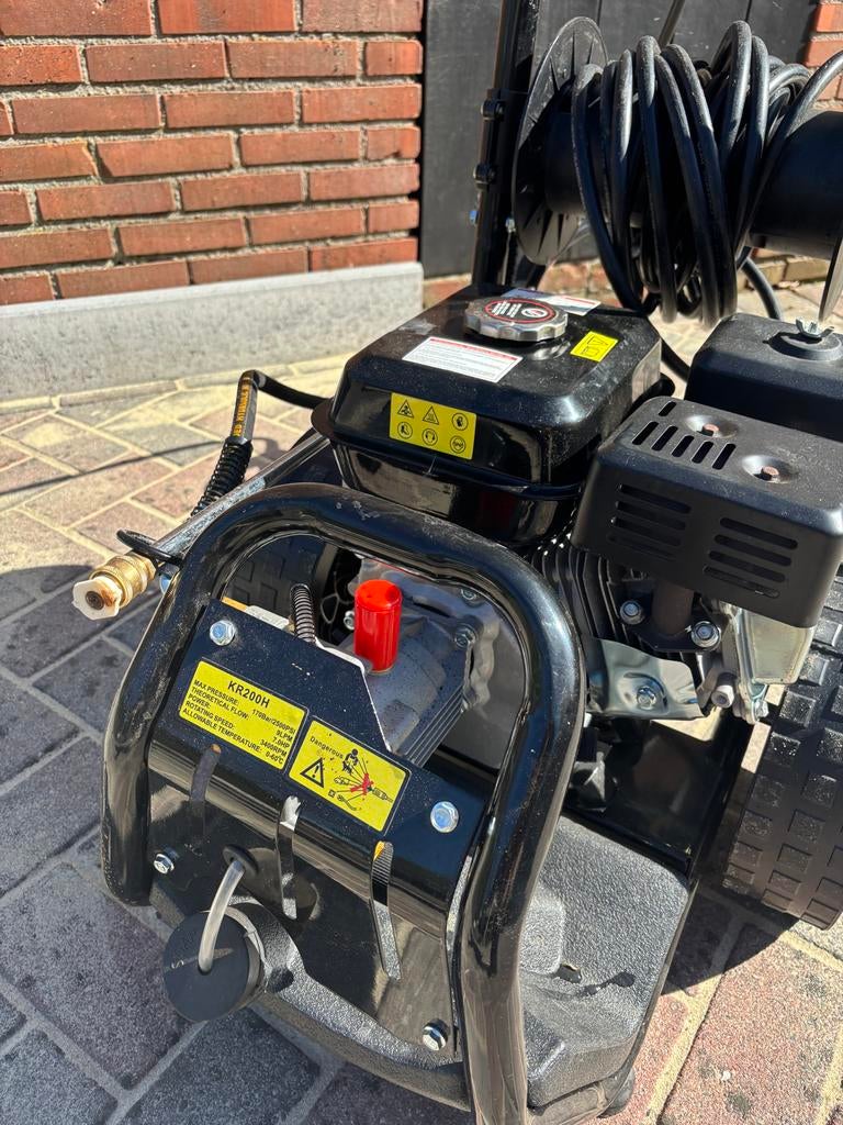 Kremer KR200H Hogedrukreiniger - Krachtig en Betrouwbaar, Ophalen of Verzenden, Zo goed als nieuw, Benzine
