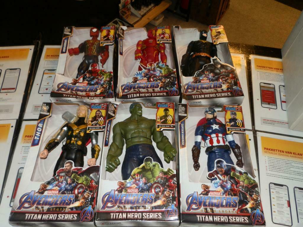 Avengers Titan hero Serie Hulk Spiderman Batman Iron man enz, Ophalen of Verzenden, Nieuw