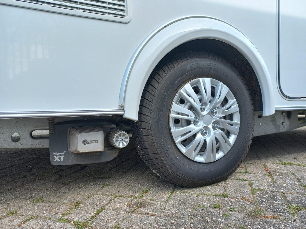Eriba Feeling 425 cassette-mover-hordeur, Caravans en Kamperen, Schokbreker, Bedrijf, Treinzit, 4 tot 5 meter