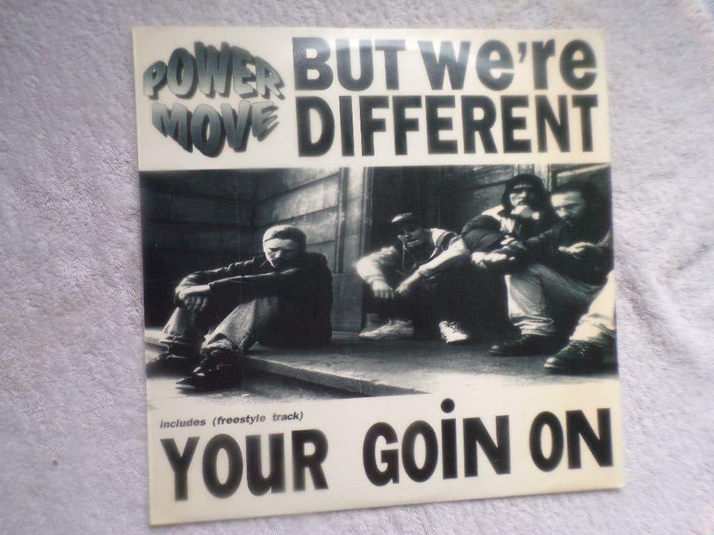 Power Move - BUT WE 'RE DIFFERENT  ( maxi ), Cd's en Dvd's, Vinyl | Hiphop en Rap, Verzenden, Inclusief binnenhoes, Zo goed als nieuw