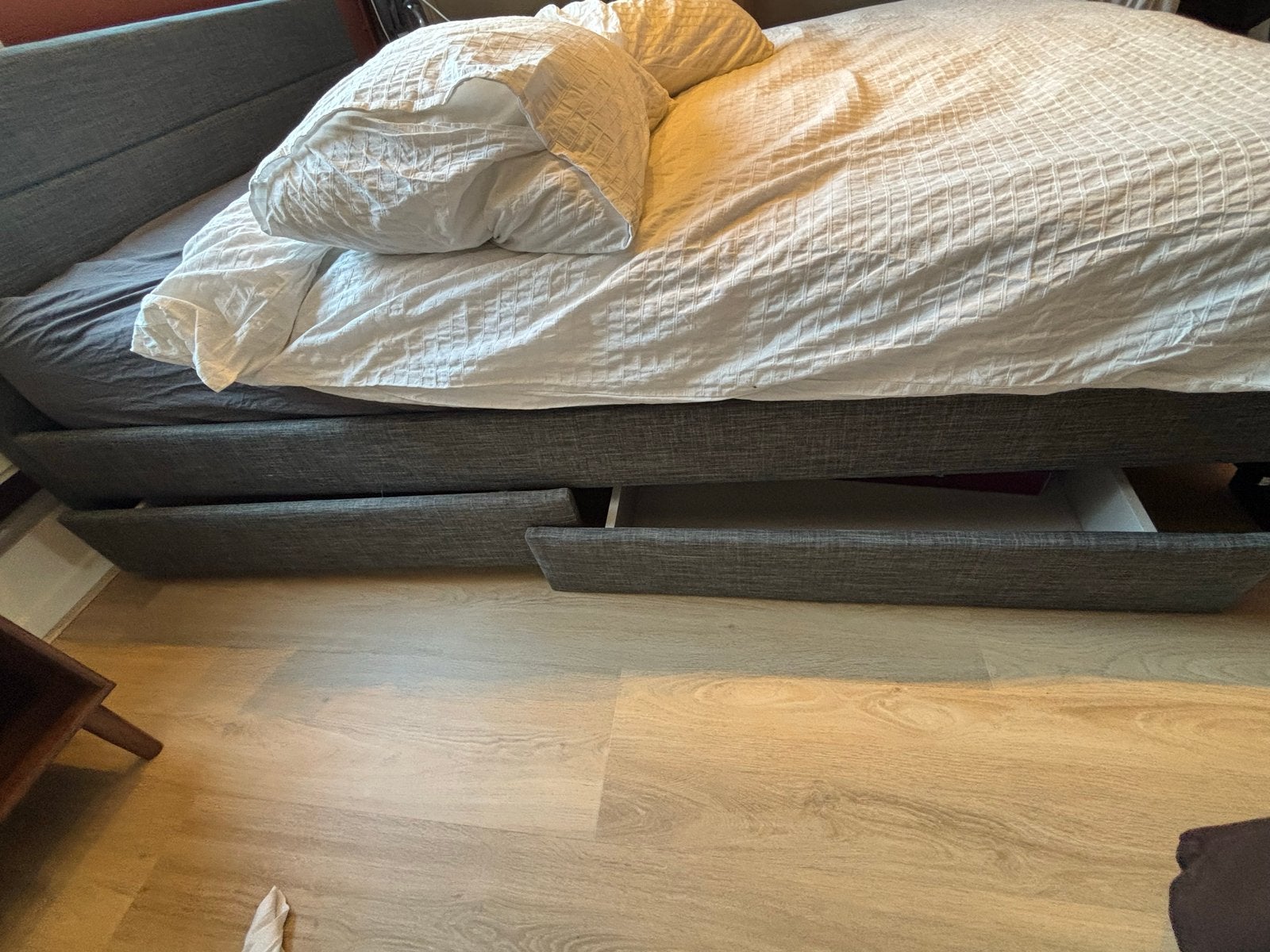 Foto 6 van Tweepersoonsbed 1.60x2.00m met 4 lades en lattenbodem
