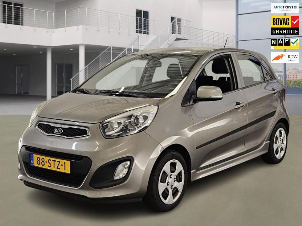Kia Picanto 1.2 CVVT Automaat 1e Eig. 52.500 km +NAP NL-auto, Euro 5, Gebruikt, 4 cilinders, 850 kg