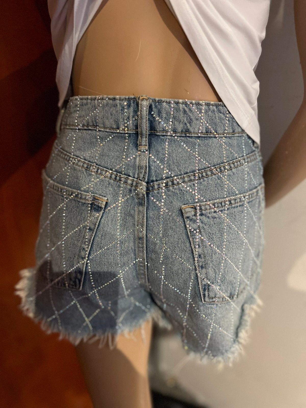 Zara jeans met strass maat s zgan, Kleding | Dames, G, Blauw, Zara, T