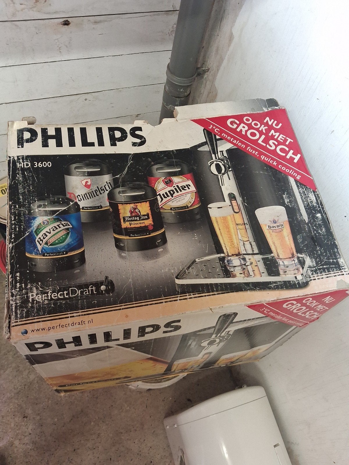 Philips Perfect Draft HD3600 thuistap k, Ophalen, Nieuw, Philips