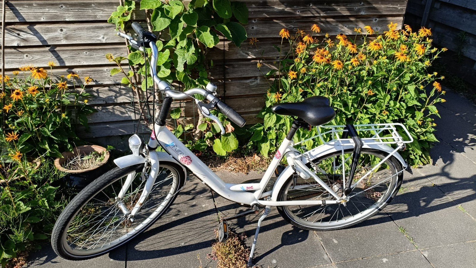 Meisjesfiets 26 inch, Gebruikt, Velgrem, Versnellingen, Ophalen