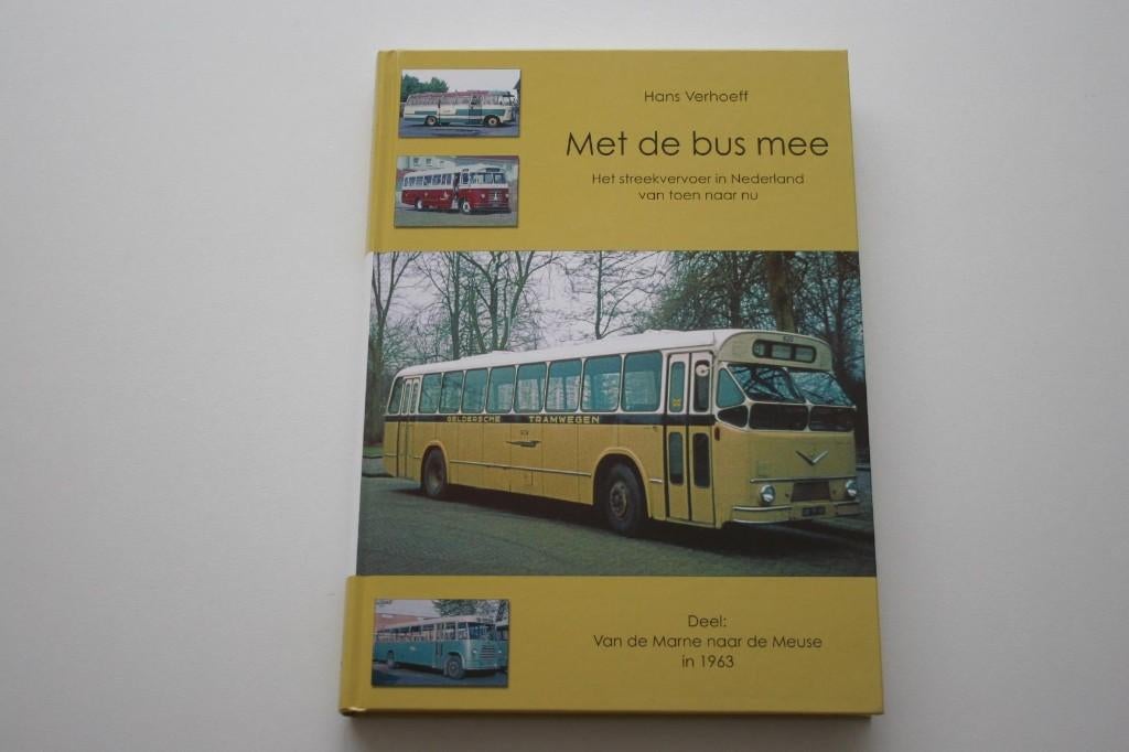 Boek Met de bus mee (streekvervoer NL deel 3 1963), Ophalen of Verzenden, Zo goed als nieuw, Bus