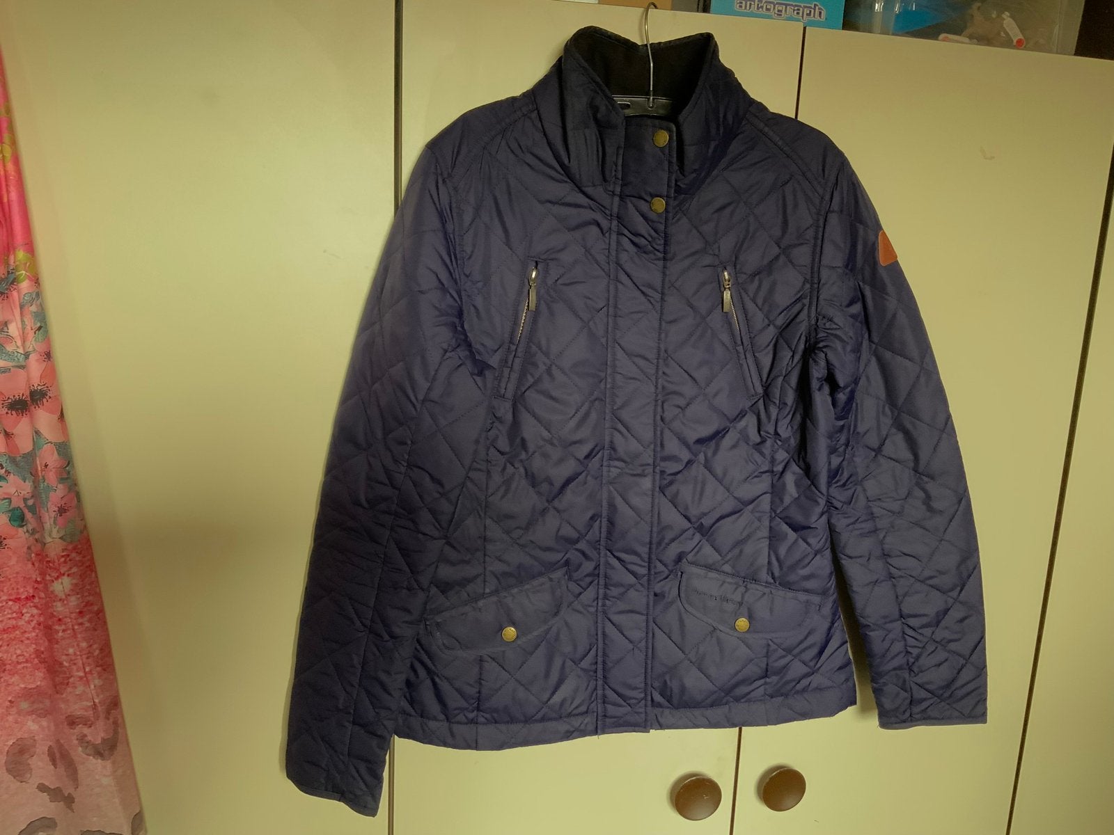Leuke donkerblauwe jas  merk Human Nature.M. Nieuw staat., Ophalen of Verzenden, Zo goed als nieuw, Maat 38/40 (M), Blauw