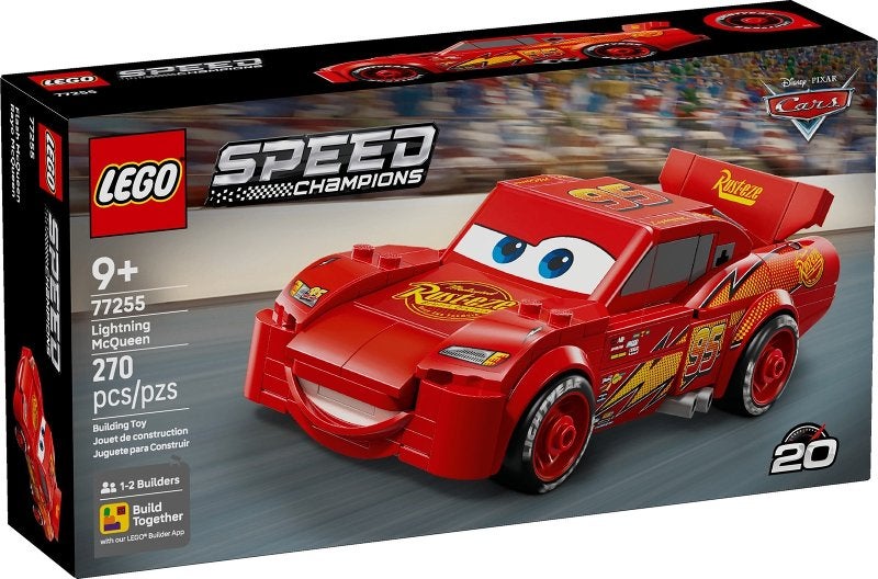 Lego Speed Champions set 77255 Bliksem McQueen, Lego, Nieuw, Complete set, Compleet