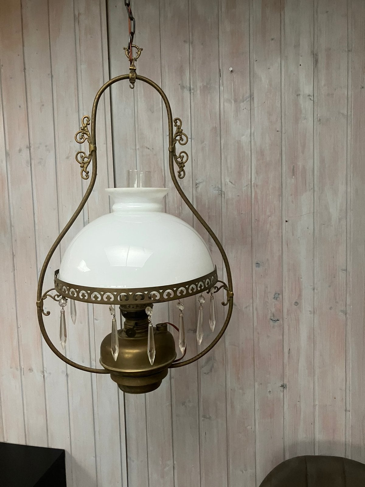 Antieke lamp, Antiek en Kunst, Ophalen
