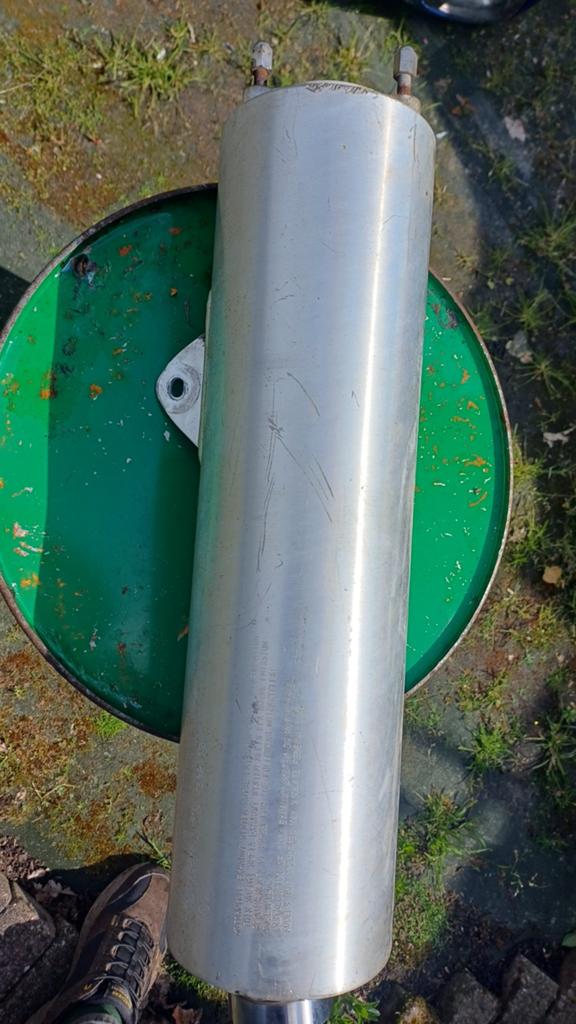 Originele uitlaatdemper suzuki bandit 1200, Ophalen of Verzenden, Gebruikt