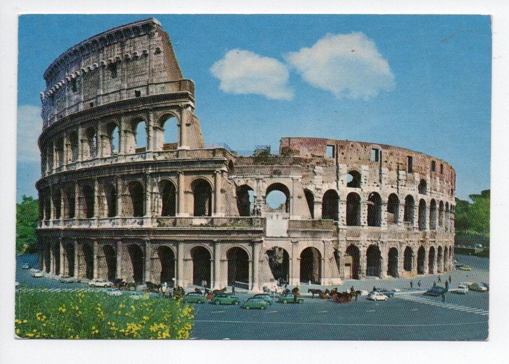 Italië. Ansichtkaart Colosseum.  Rome .  **, Ophalen of Verzenden, 1960 tot 1980, Ongelopen, Italië