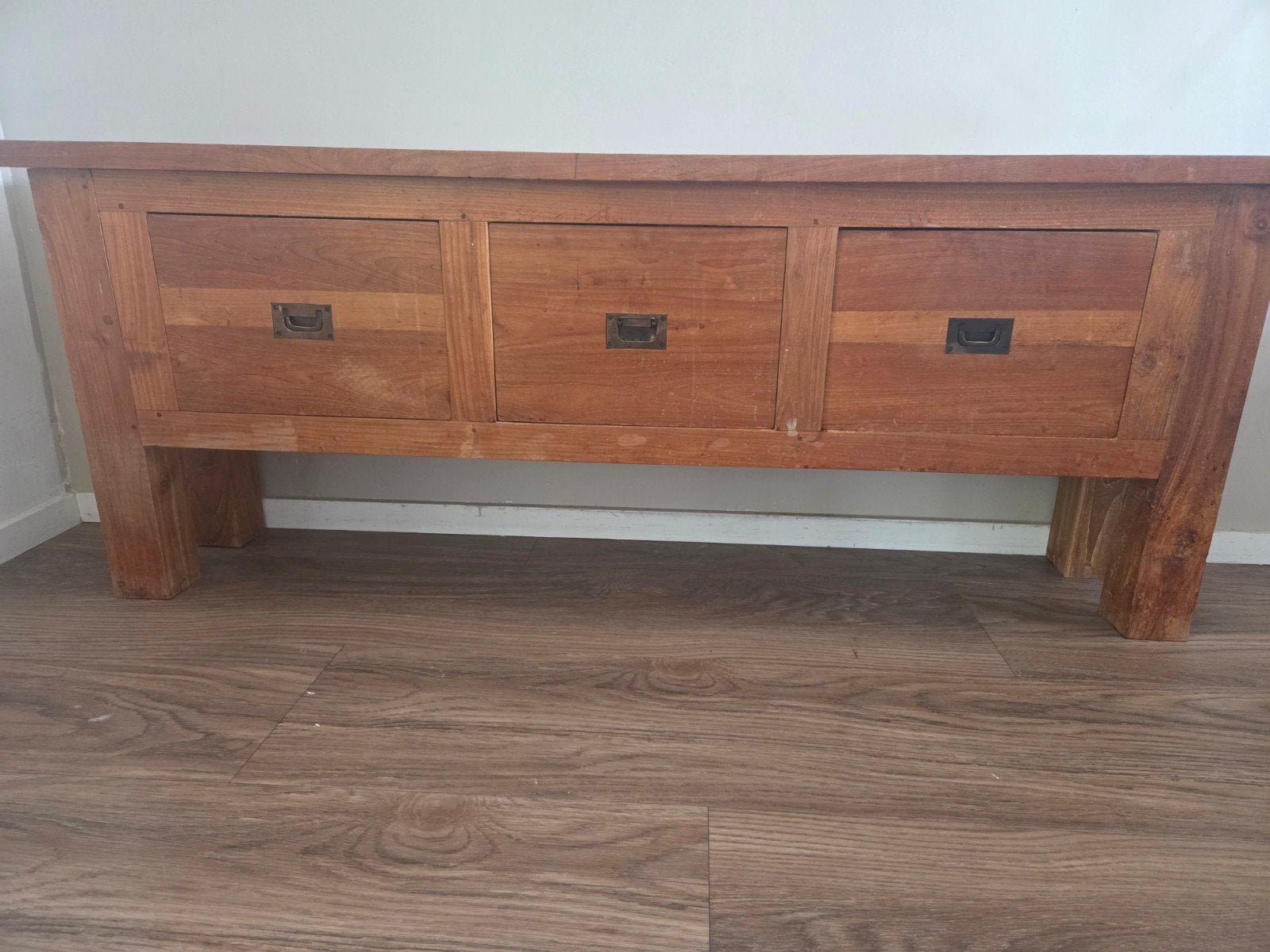 Side table - dressoir Teak hout, Huis en Inrichting, Ophalen of Verzenden, 25 tot 50 cm, Teakhout