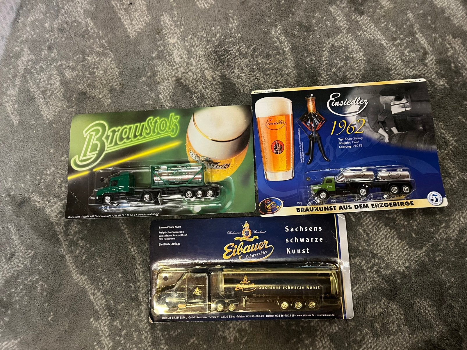 3 reclame trucks, Ophalen of Verzenden, Nieuw, Bus of Vrachtwagen, Overige merken